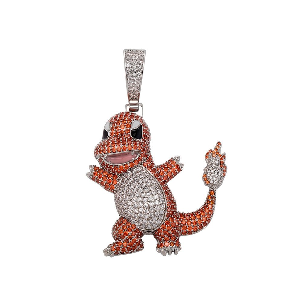 Fire Dragon Pendant 14K - ICECI