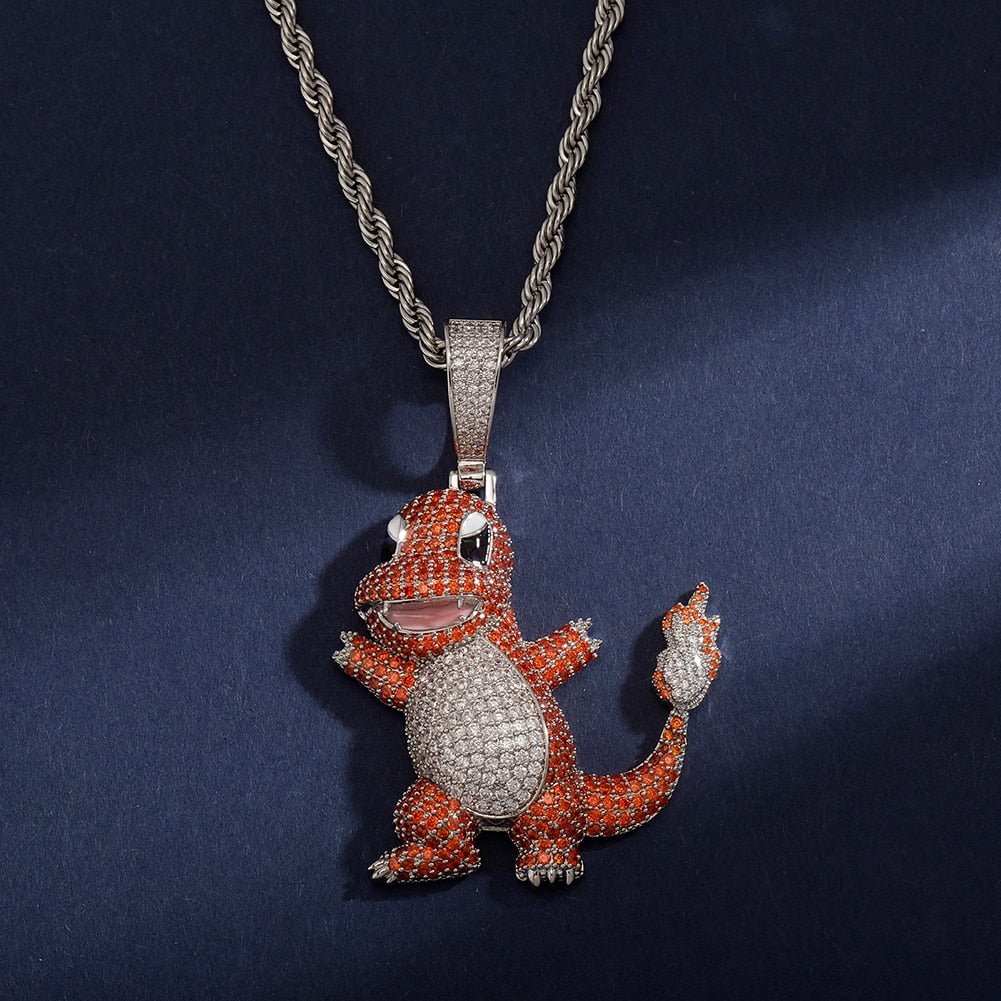 Fire Dragon Pendant 14K - ICECI