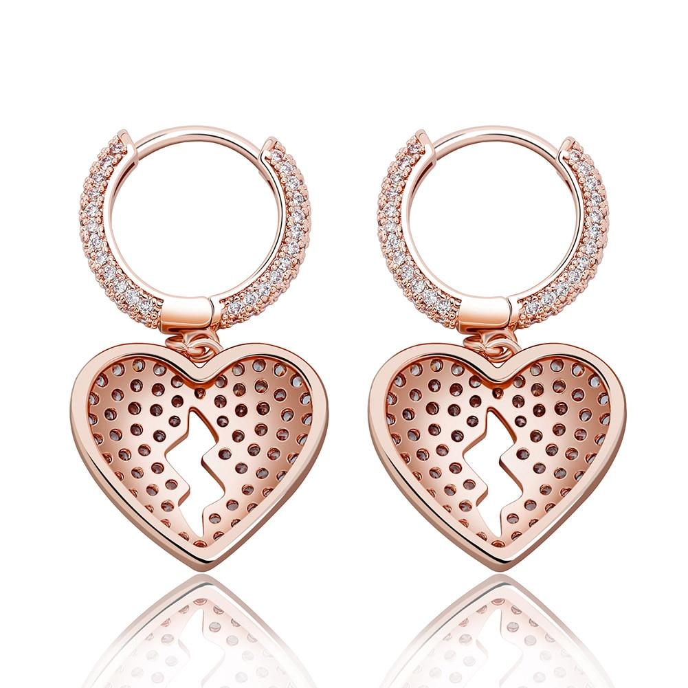 HEARTBREAK DROP EARRINGS 14K - ICECI