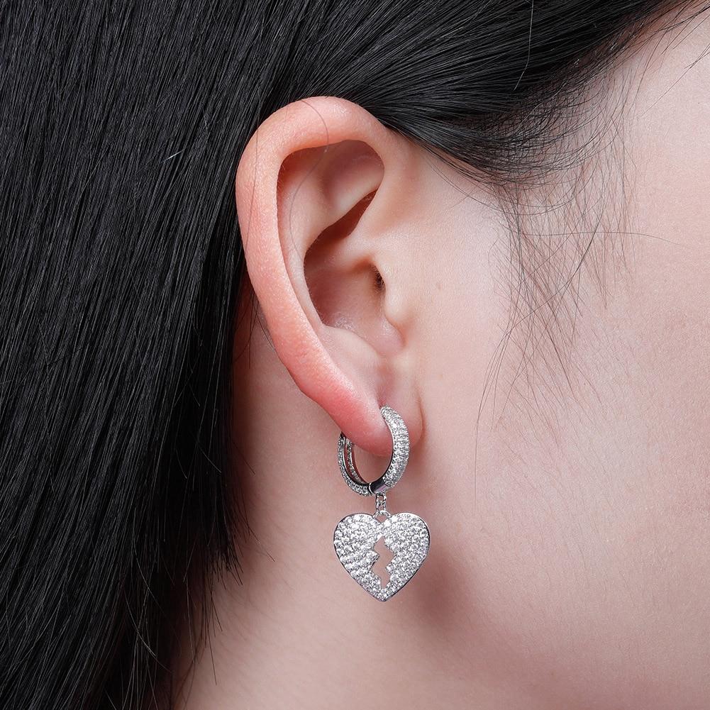 HEARTBREAK DROP EARRINGS 14K - ICECI