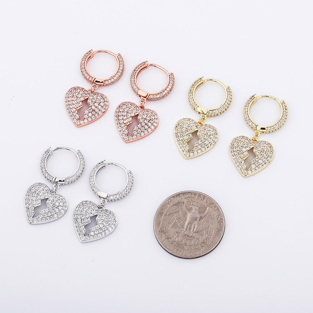 HEARTBREAK DROP EARRINGS 14K - ICECI