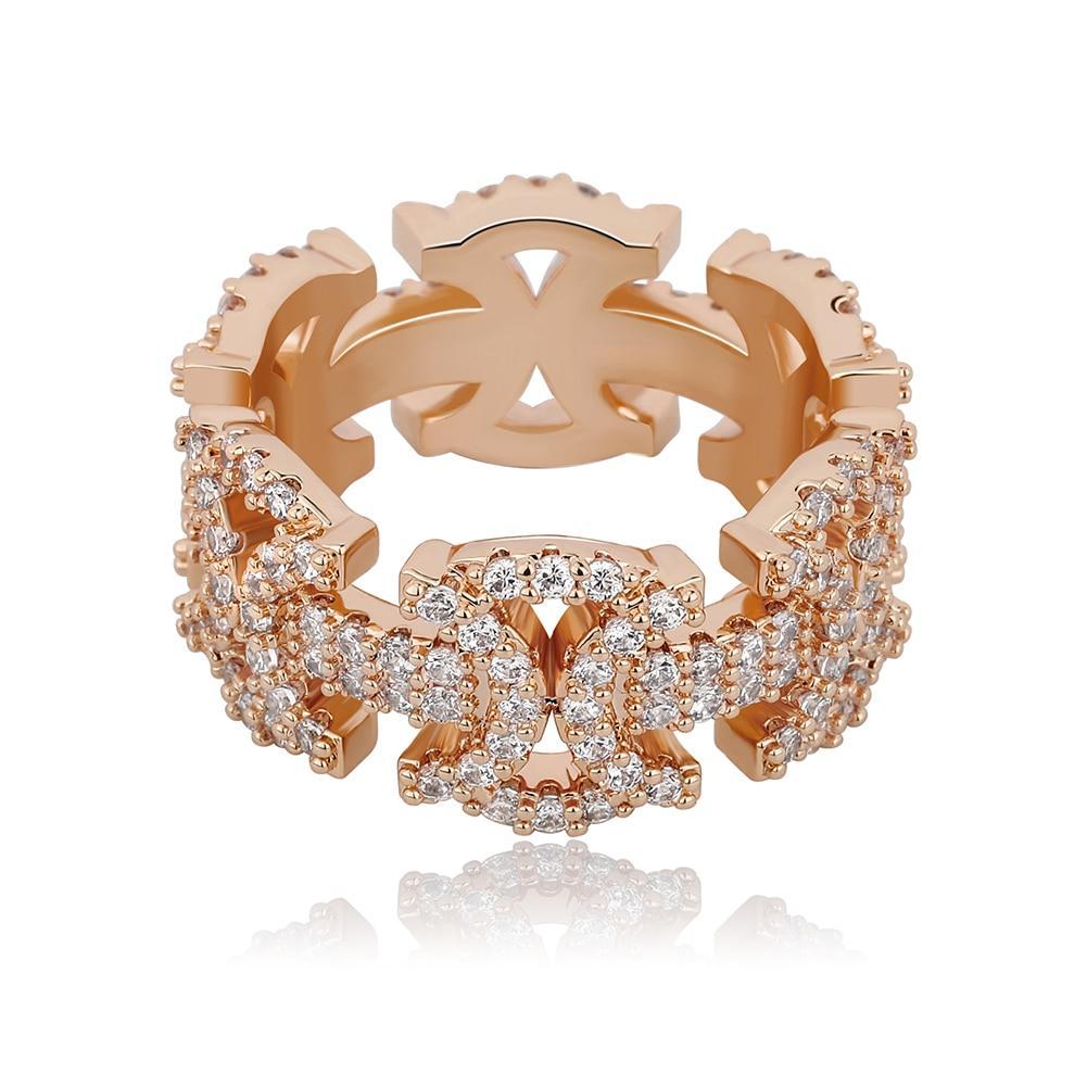 ICY 6 BUTTERFLY RING 14K - ICECI
