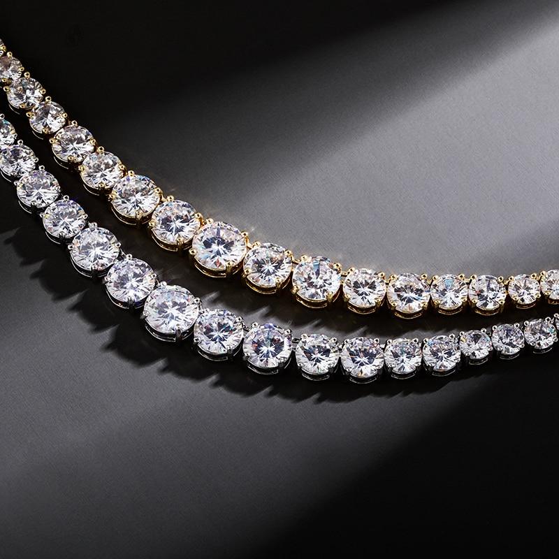 IRREGULAR TENNIS CHAIN 14K - ICECI