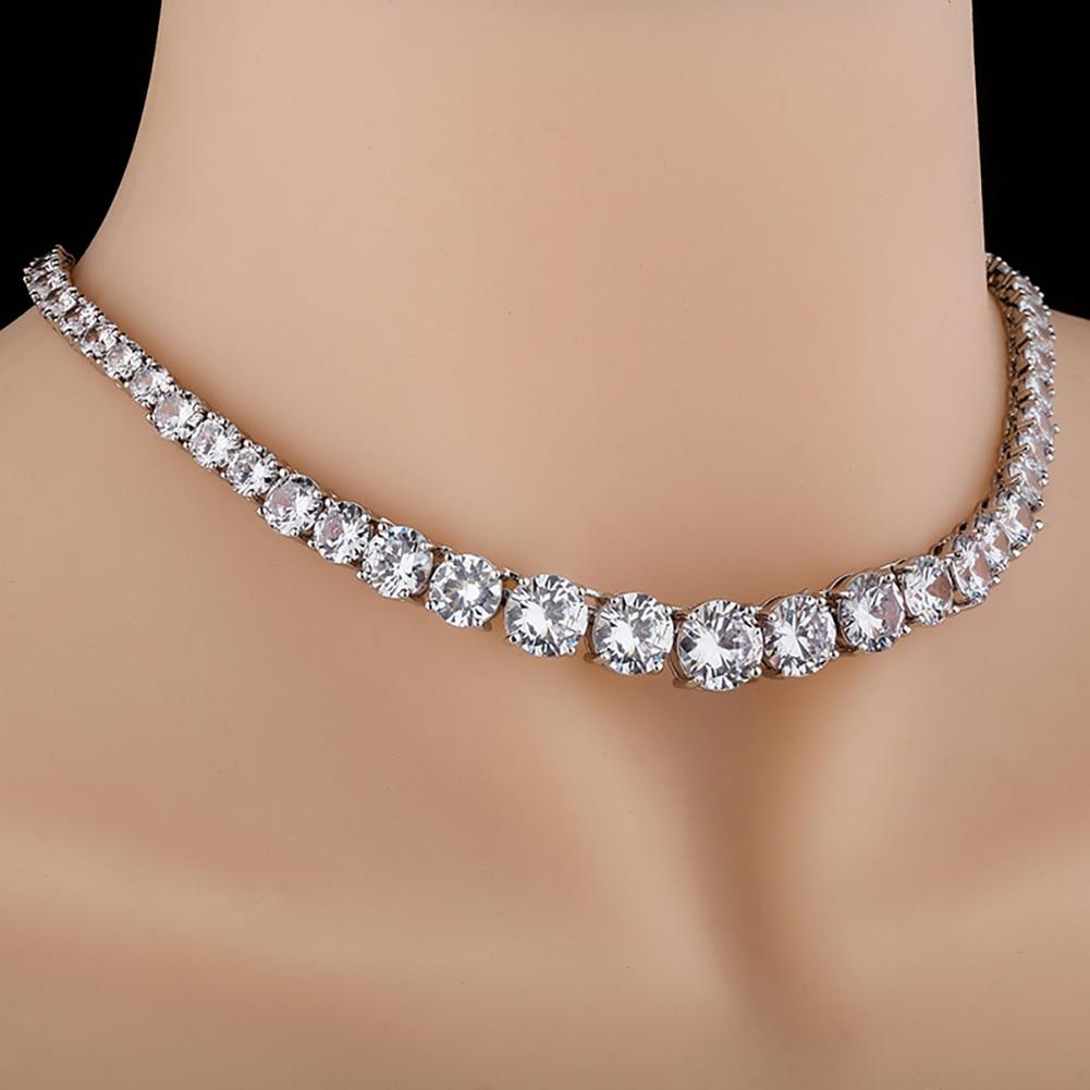 IRREGULAR TENNIS CHAIN 14K - ICECI
