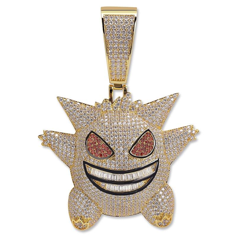 LARGE GENGAR PENDANT 18K - ICECI