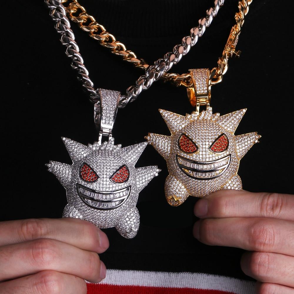 LARGE GENGAR PENDANT 18K - ICECI