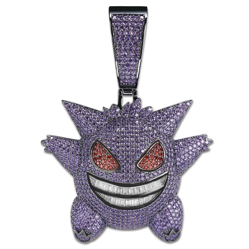 LARGE GENGAR PENDANT 18K - ICECI