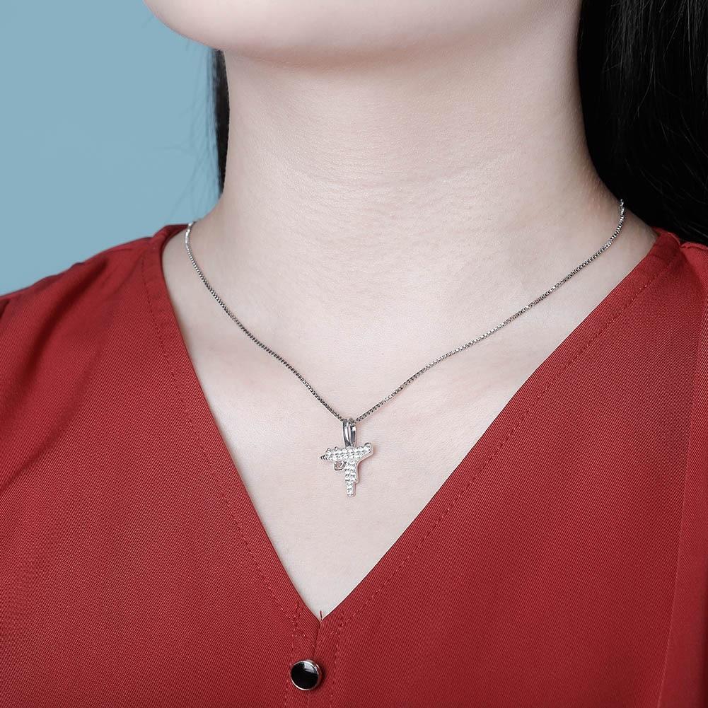 LIL UZI PENDANT 14K X STERLING SILVER - ICECI