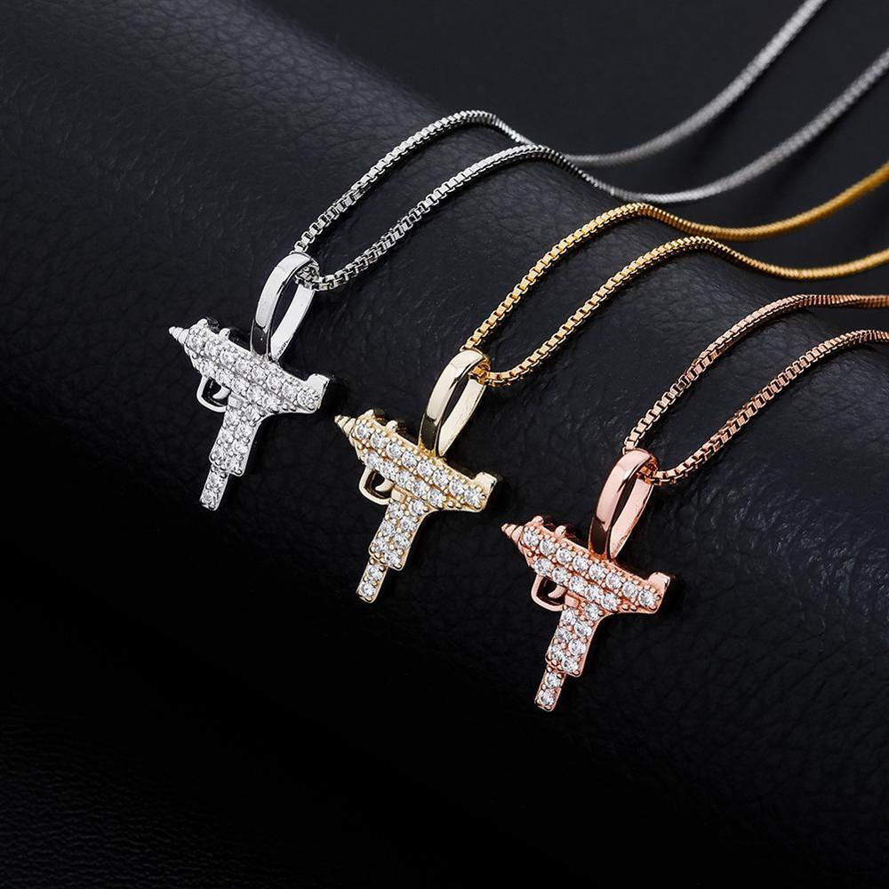 LIL UZI PENDANT 14K X STERLING SILVER - ICECI