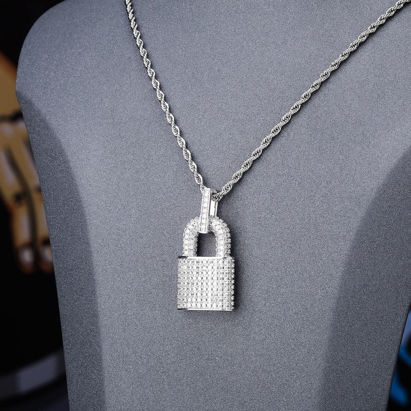 LOCK PENDANT 14K - ICECI