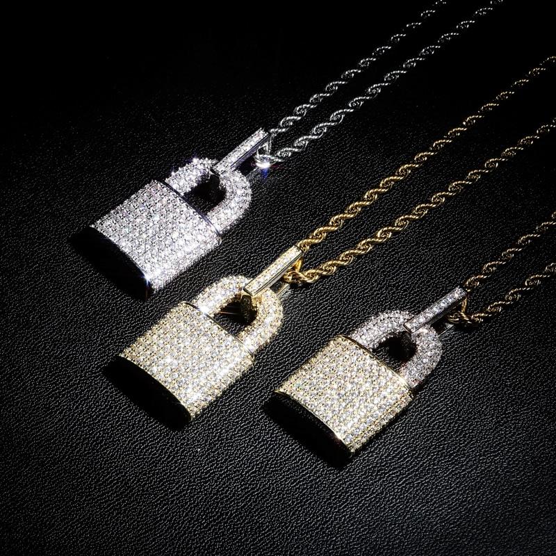 LOCK PENDANT 14K - ICECI