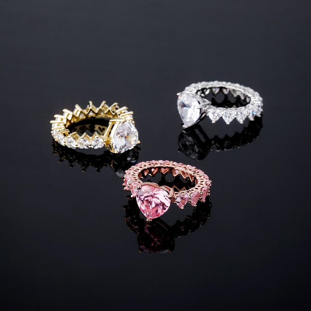 LOVE HEARTS RING 14K - ICECI