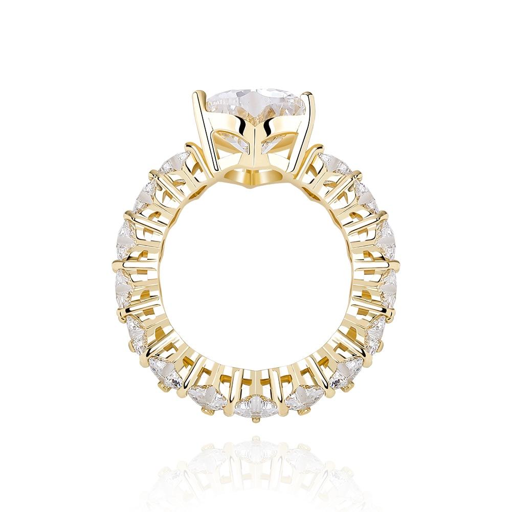 LOVE HEARTS RING 14K - ICECI