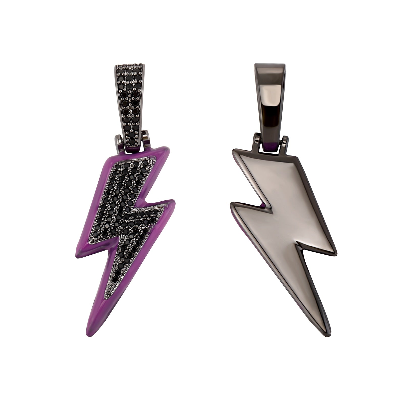 Luminous Lightning Pendant 14K - ICECI