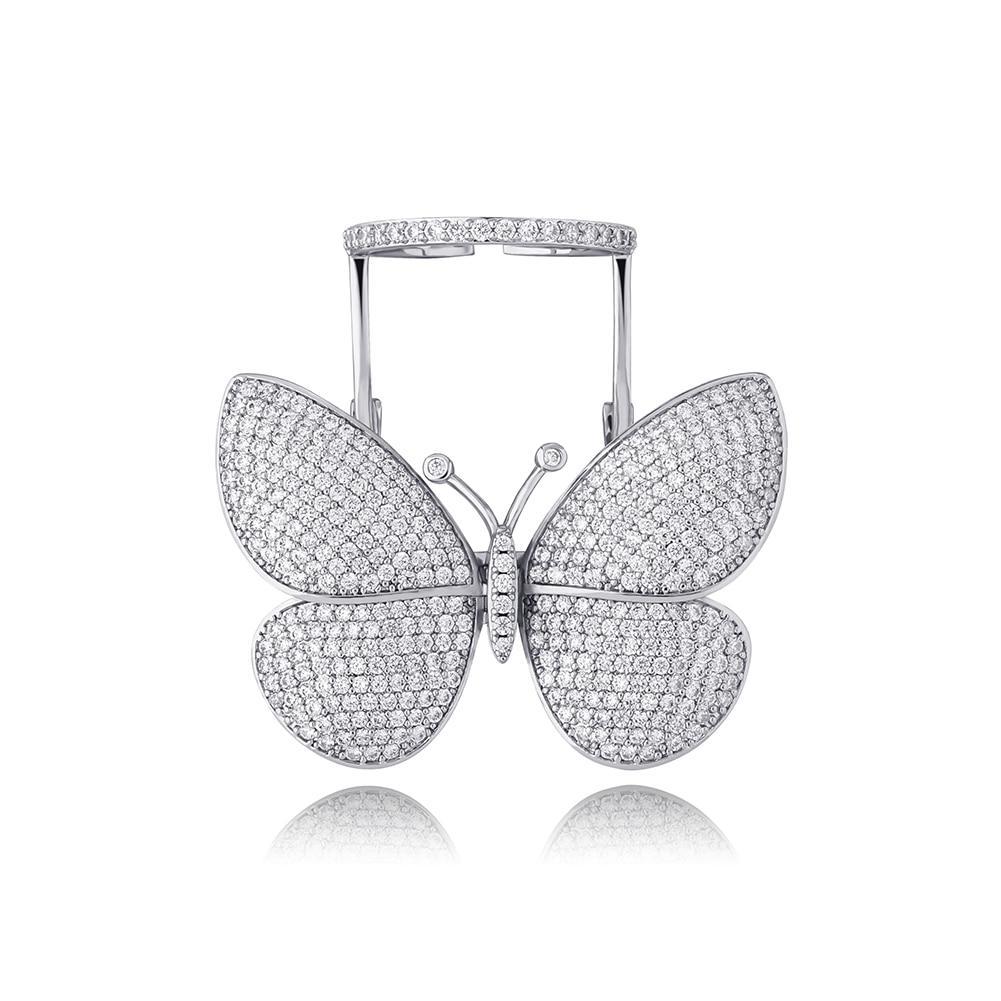MOVEABLE BUTTERFLY RING 14K - ICECI