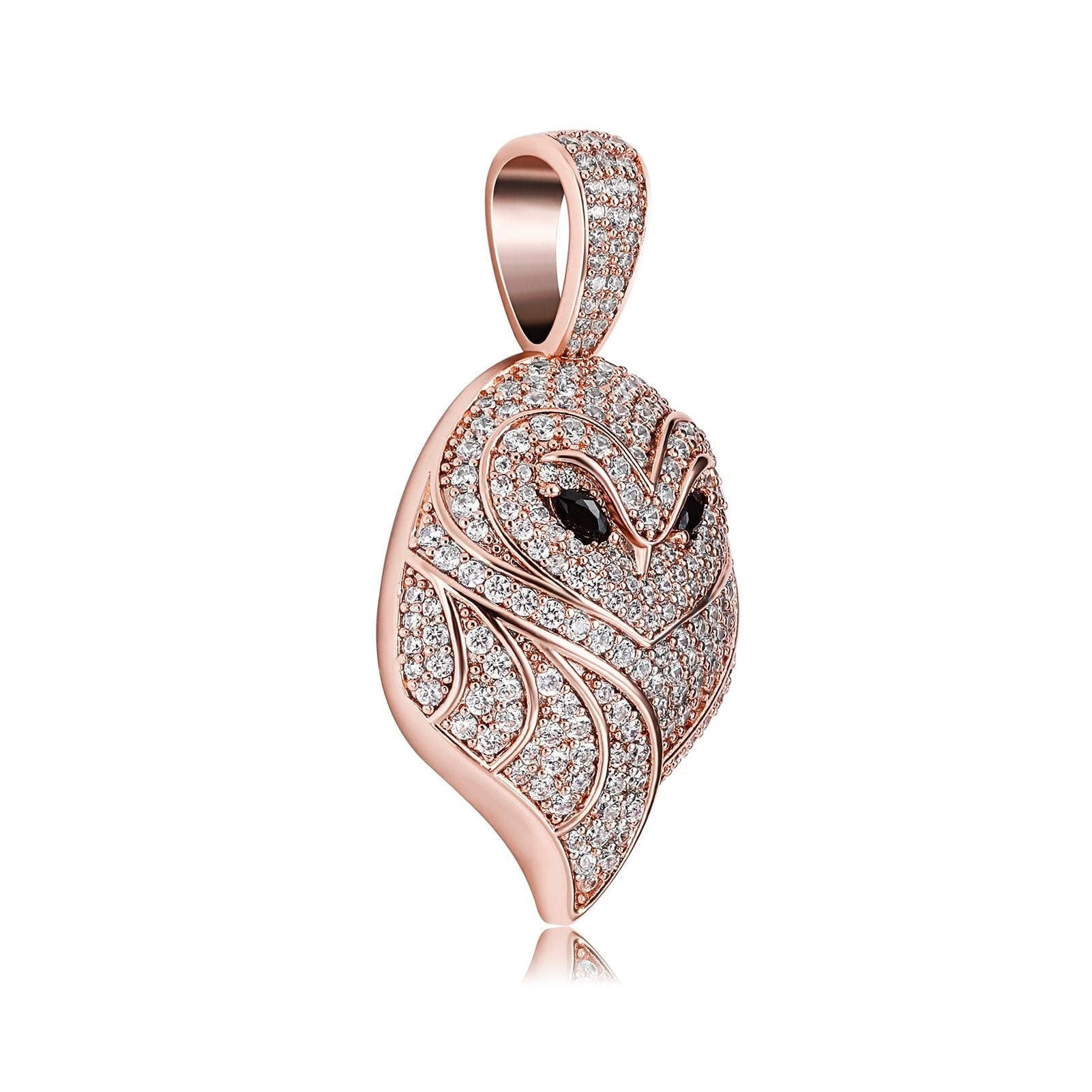 Owl Pendant 14K - ICECI