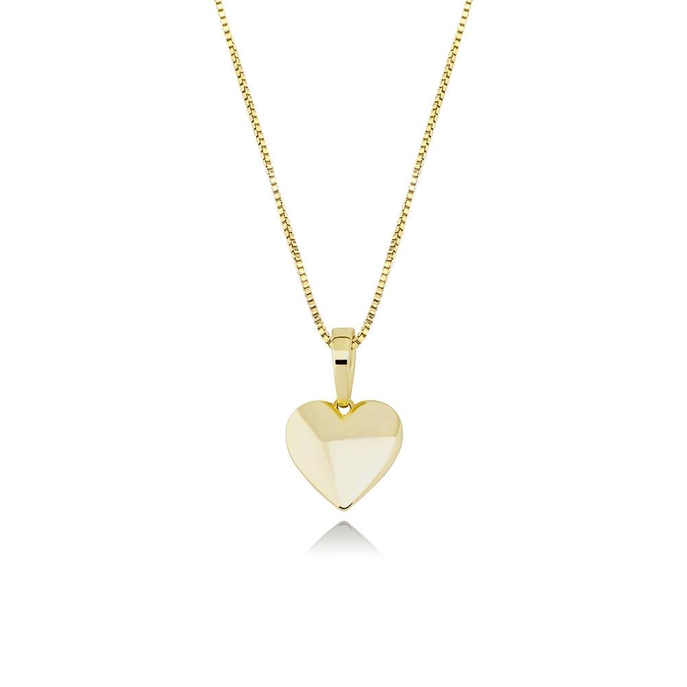 PURPLE FLAMES HEART PENDANT 14K X STERLING SILVER - ICECI