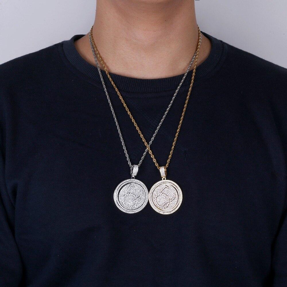 QC SPINNER PENDANT 14K - ICECI