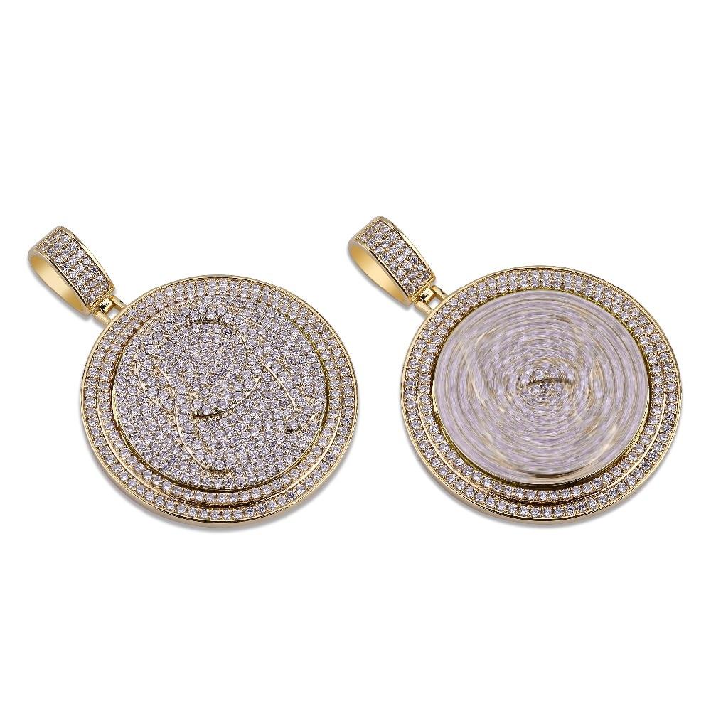 QC SPINNER PENDANT 14K - ICECI