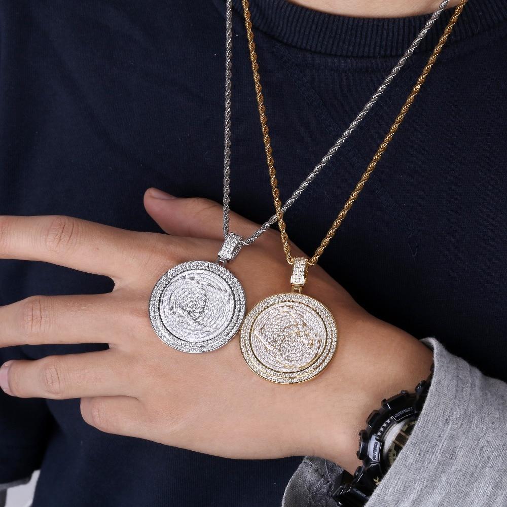 QC SPINNER PENDANT 14K - ICECI