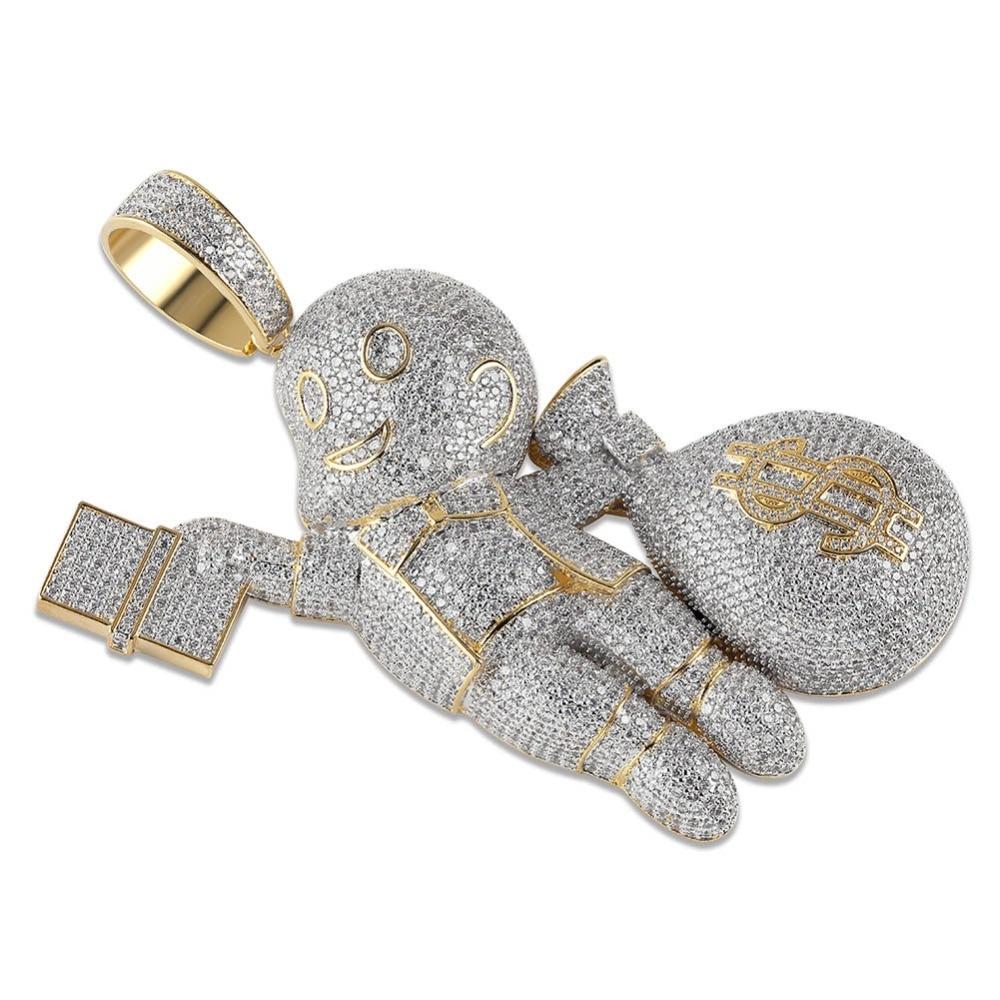 RICH KID PENDANT 14K - ICECI