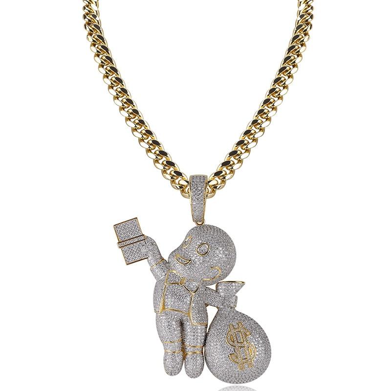 RICH KID PENDANT 14K - ICECI