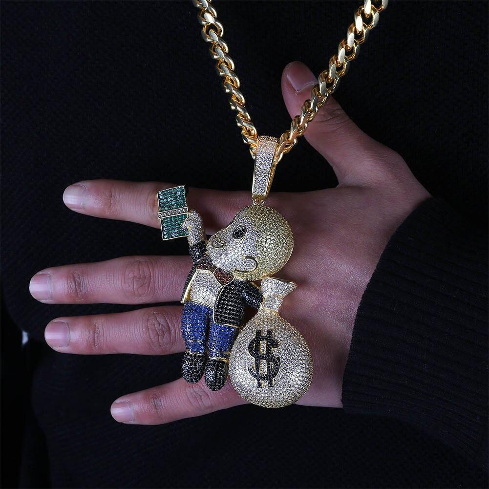 RICH KID PENDANT 14K - ICECI