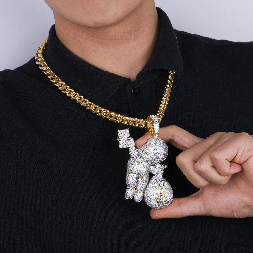 RICH KID PENDANT 14K - ICECI