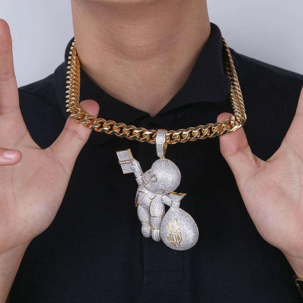 RICH KID PENDANT 14K - ICECI