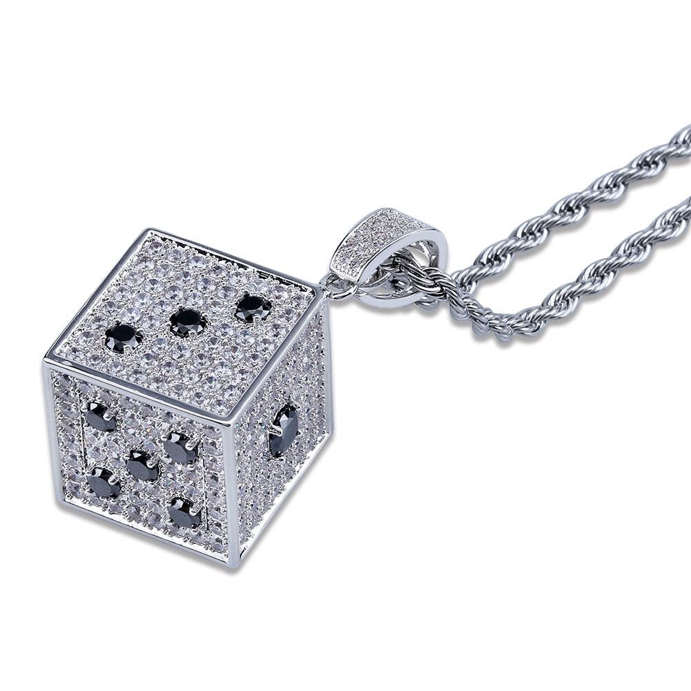 ROLL THE DICE PENDANT 18K - ICECI