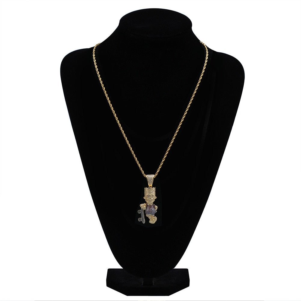Skateboard Cartoon Boy 18K - ICECI