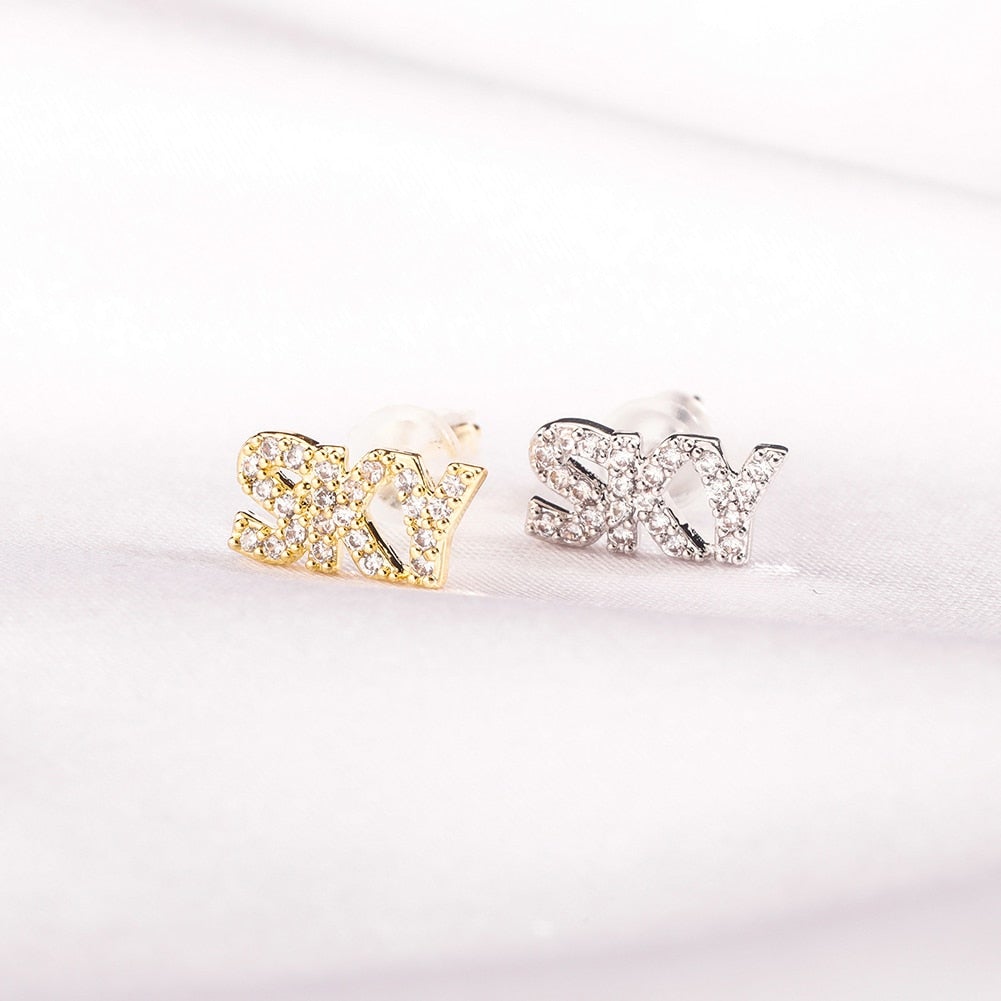 Sky Lightning Earrings 14K - ICECI