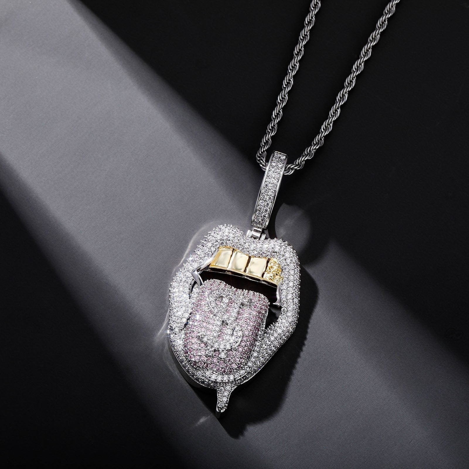 TASTE OF DOLLAR PENDANT 14K - ICECI