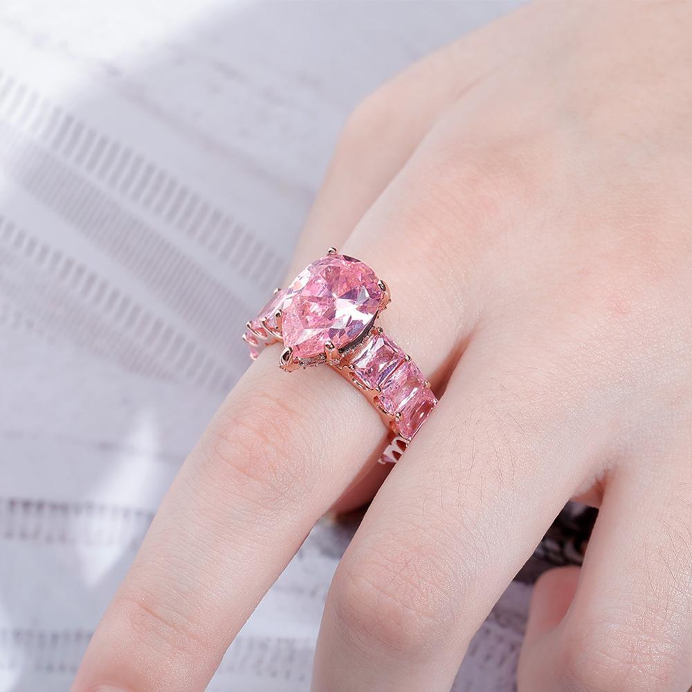 TEAR DROP RING 14K - ICECI