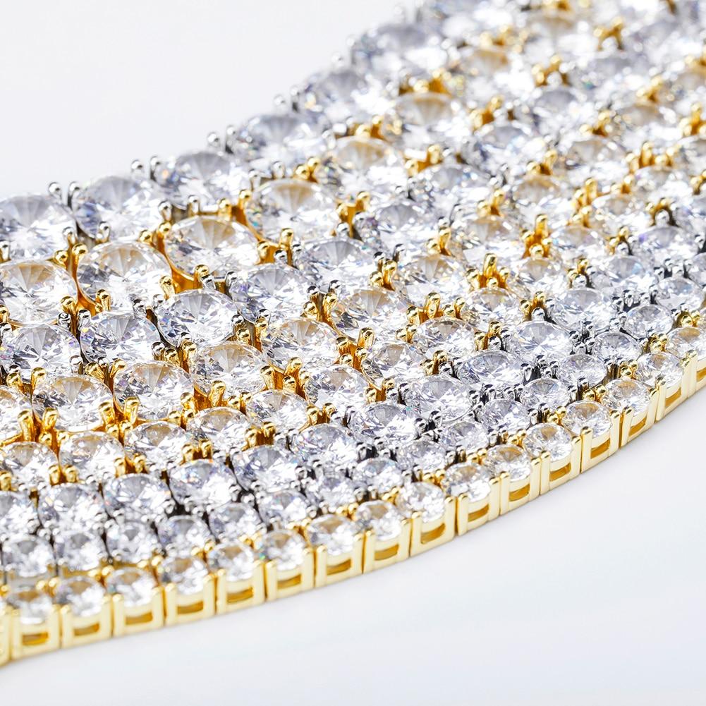 Tennis Bracelet 14K x Sterling Silver - ICECI