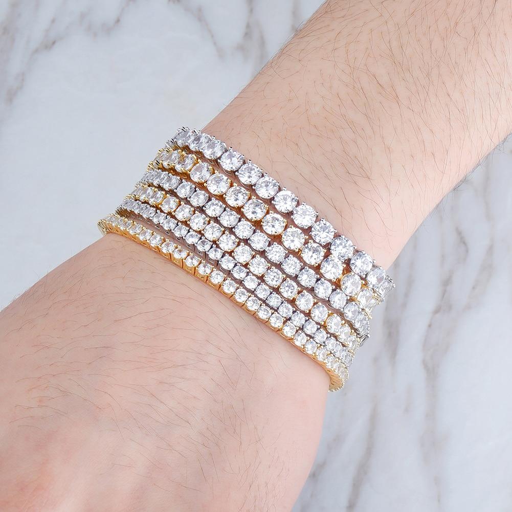 Tennis Bracelet 14K x Sterling Silver - ICECI