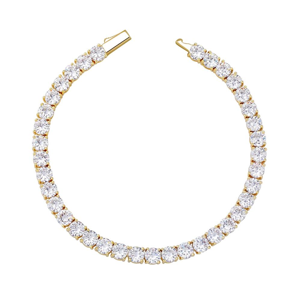 Tennis Bracelet 14K x Sterling Silver - ICECI