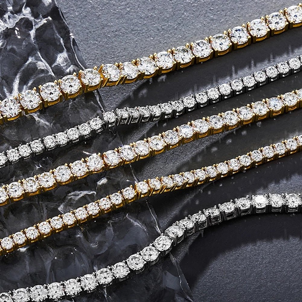Tennis Chain 18K x Moissanite - ICECI
