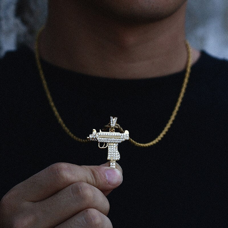 Uzi Pendant 18K - ICECI