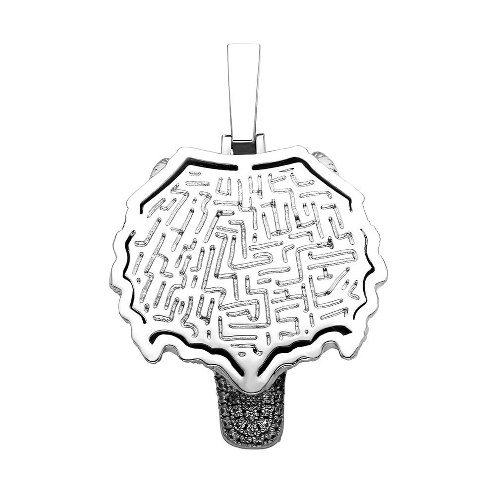 WOLF HEAD PENDANT 14K - ICECI
