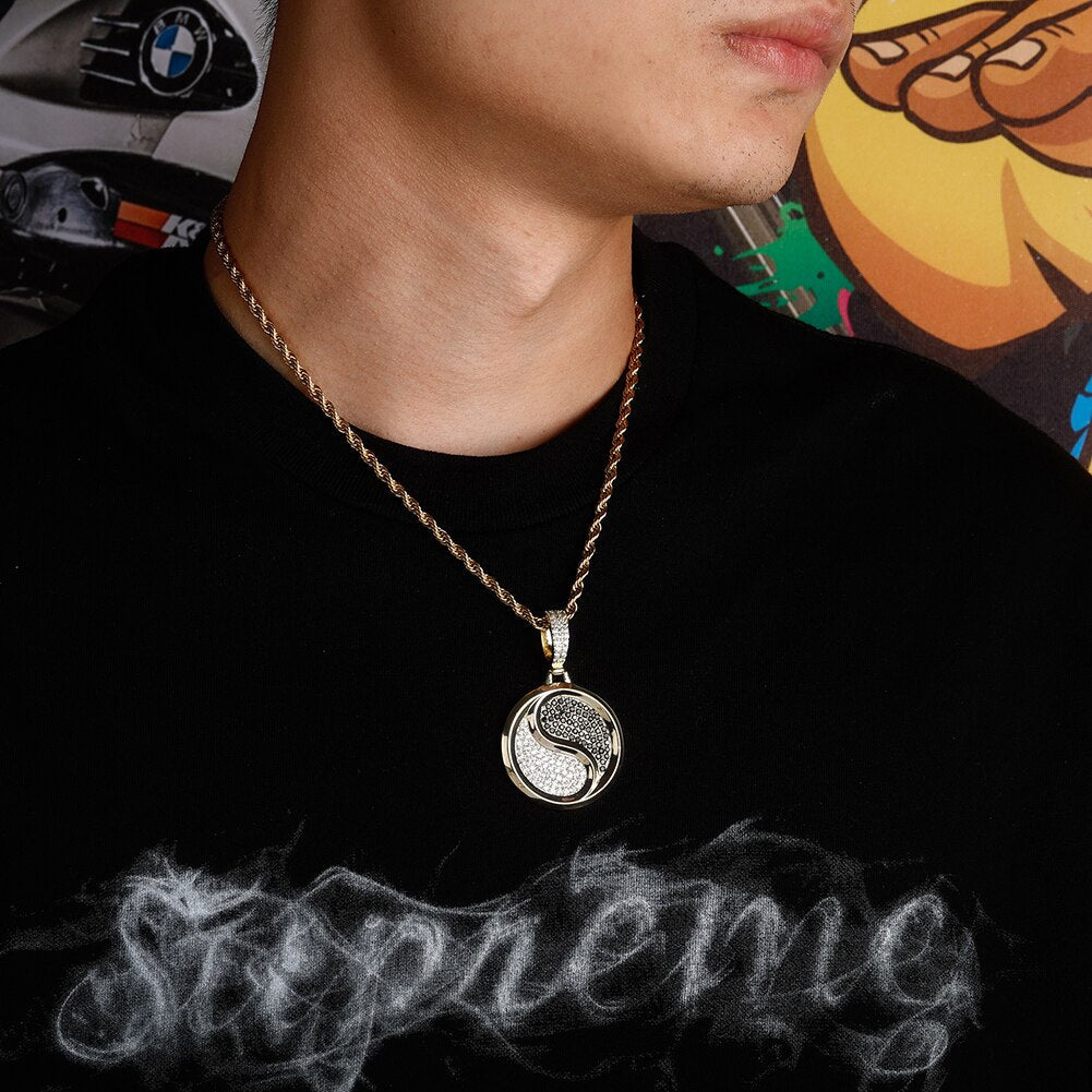 Yin Yang Pendant 14K - ICECI